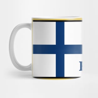 Hyvinkää City in Finnish Flag Mug